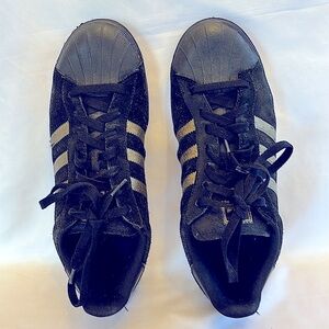 GENTLY WORN RARE 2015 ADIDAS DGK SUEDE SHELLTOE SKATEBOARD SHOES MEN'S SIZE 10